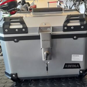 KUFER AWINA 45L SREBRNY 43.5X38X34