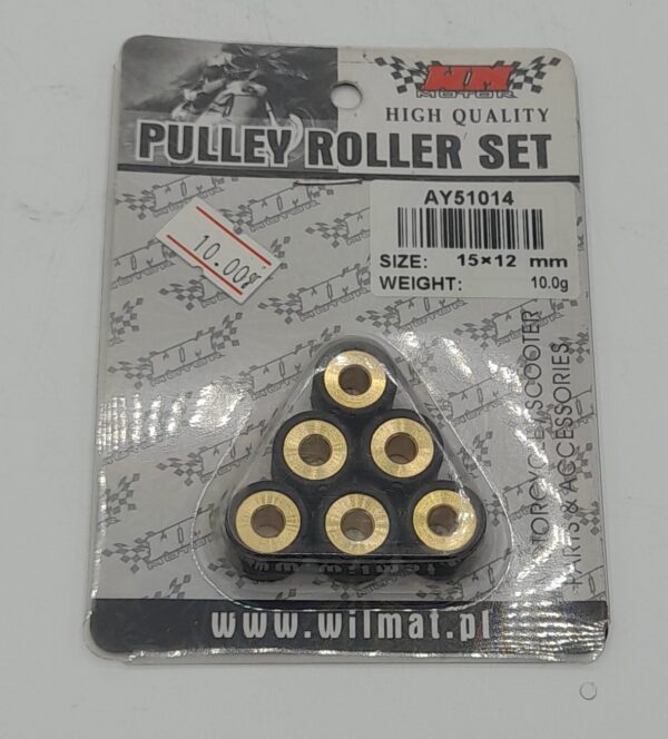 ROLKI WARIATORA 15X12 10G YAMAHA