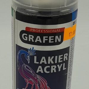 LAKIER ACRYL SPRAY GRAFEN CZARNY MAT 400 ML