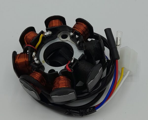 STATOR ISKROWNIK 8 CEWEK 4T
