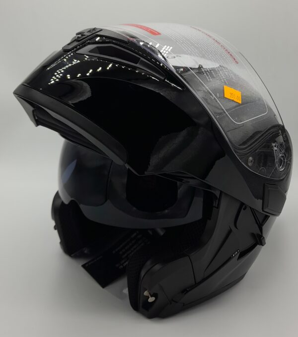 KASK AWINA CZARNY OTWIERANA SZCZĘKA ROZMIAR L