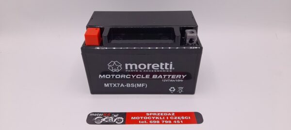 Akumulator AGM (Gel) MTX7A-BS Moretti