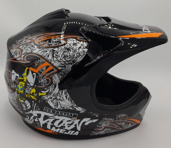 KASK CROSSOWY DZIECIĘCY CITY BIKE ROZMIAR S