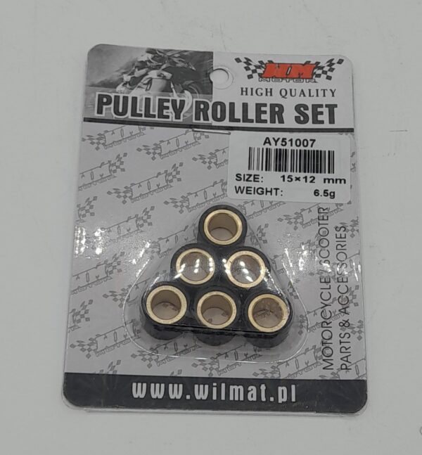 ROLKI WARIATORA 15X12 6,5G