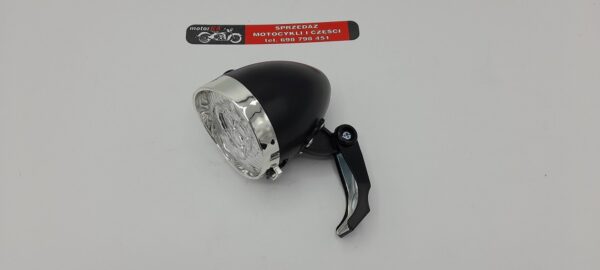 LAMPA ROWEROWA PRZÓD RETRO LED